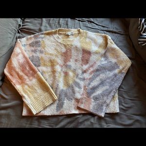 Madewell tie dye sweater